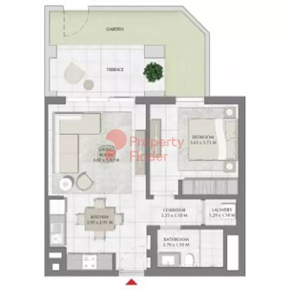 Creek Beach Surf Building 2, Level 1, 1 bed