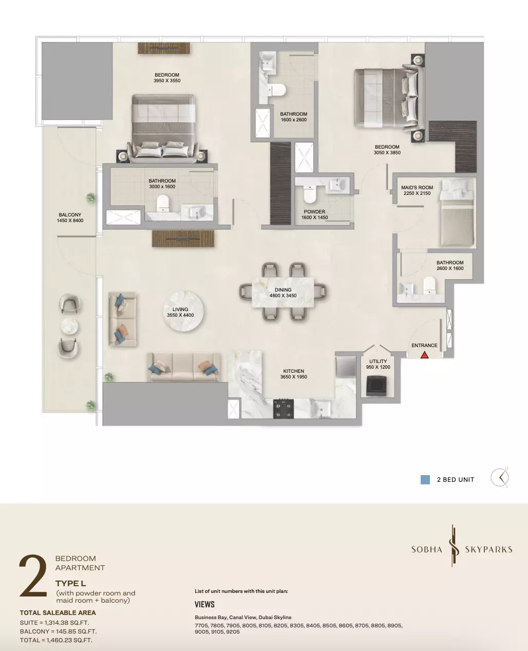 Unit floor plan image