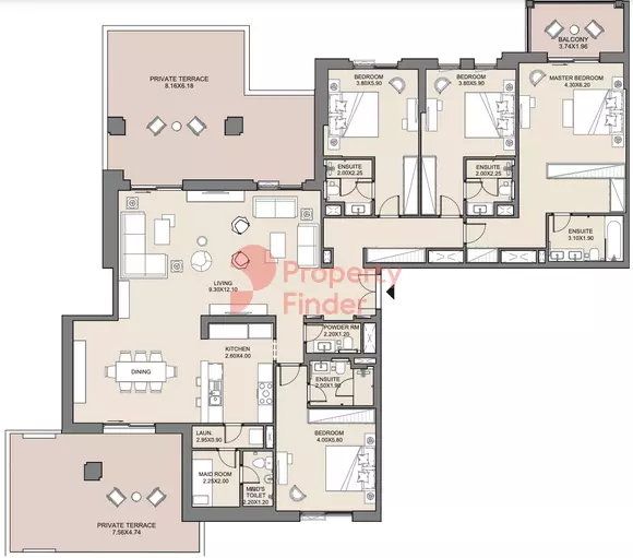 Jadeel at Madinat Jumeirah Living By Meraas Holding B11-Type A4, Level 2, Unit No-211, 3 beds