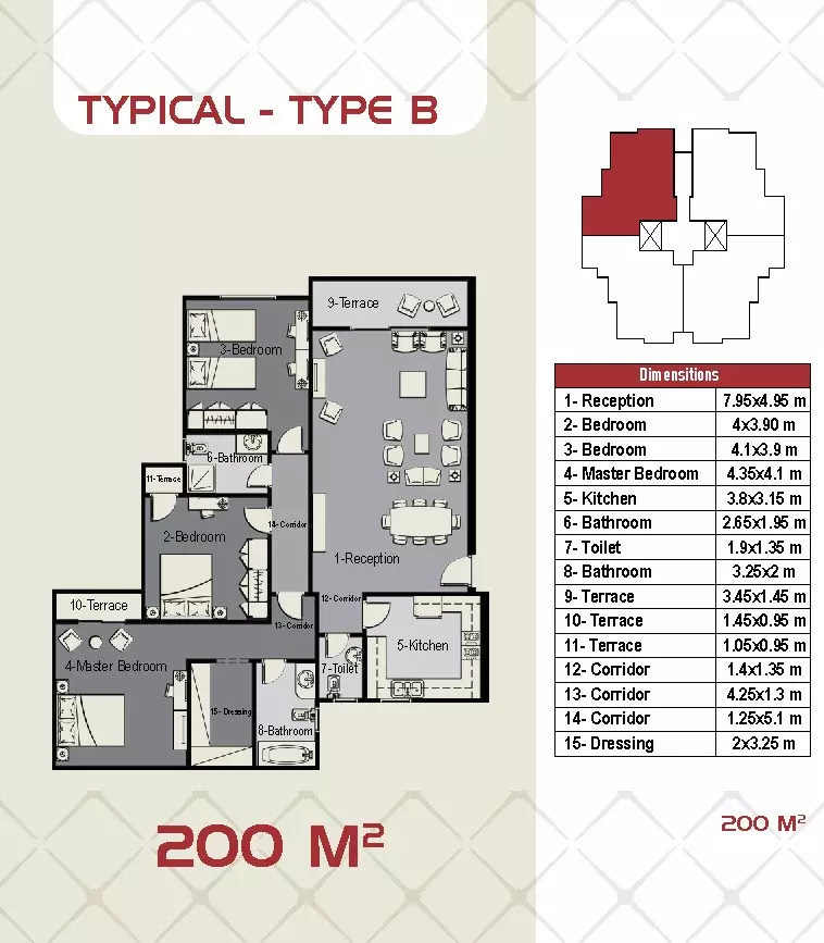 Unit floor plan image