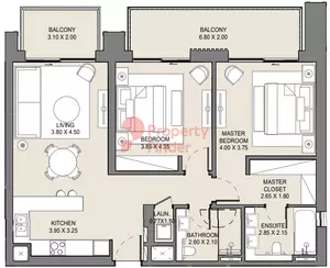 Jomana B3-Type B Level 3-4, 2 beds