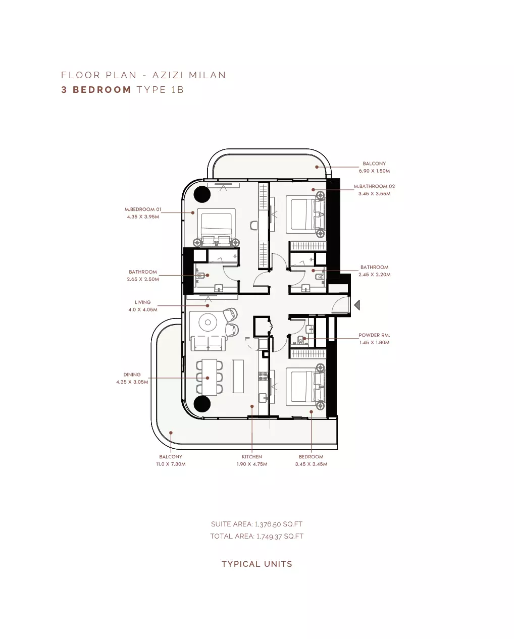 صورة مخطط ارضية الوحدة