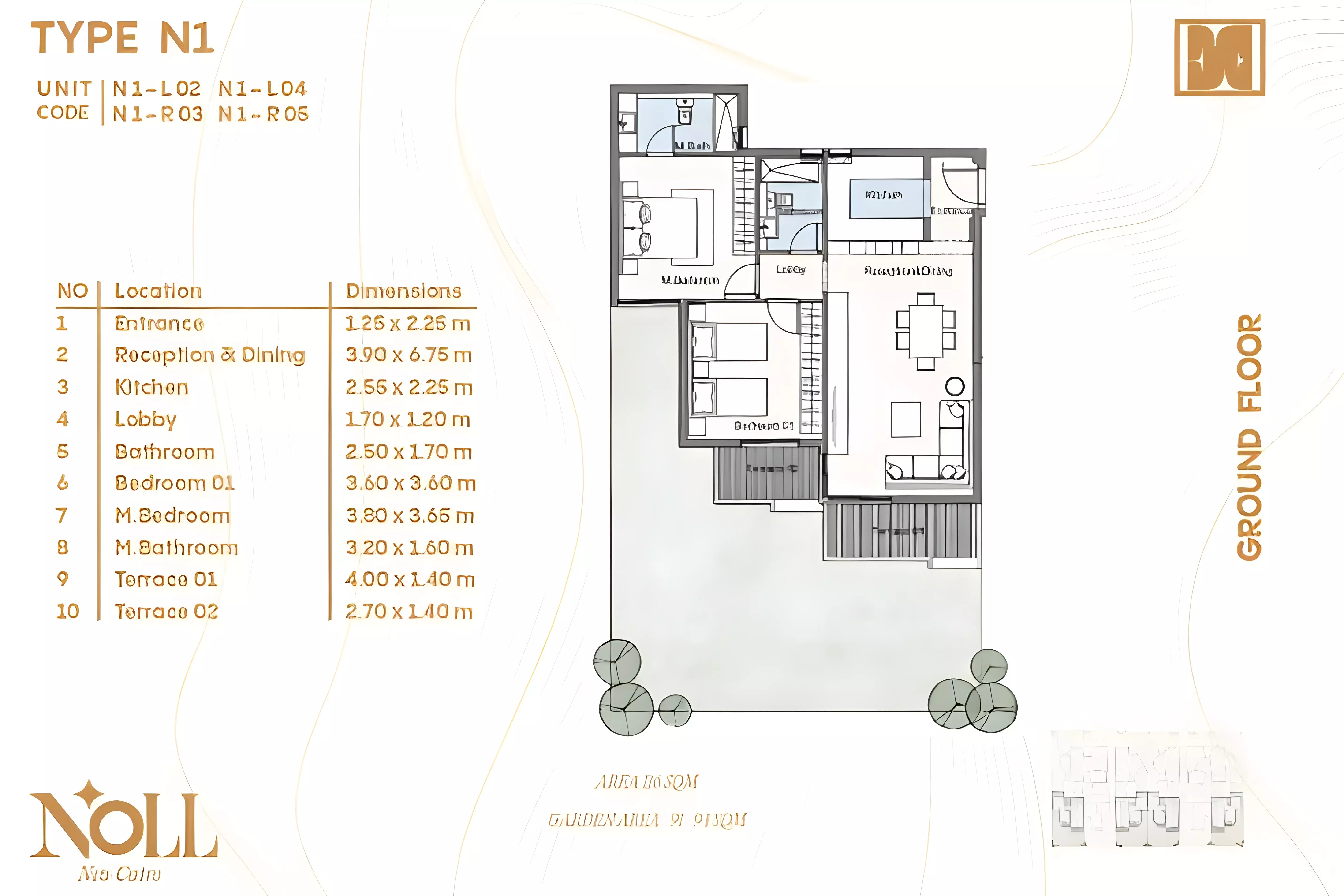 Unit floor plan image