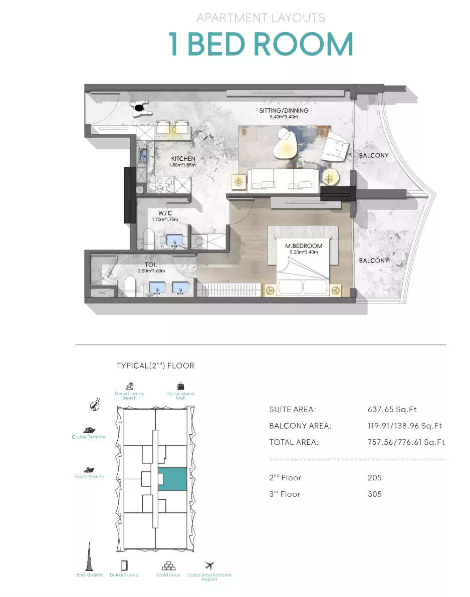 Unit floor plan image
