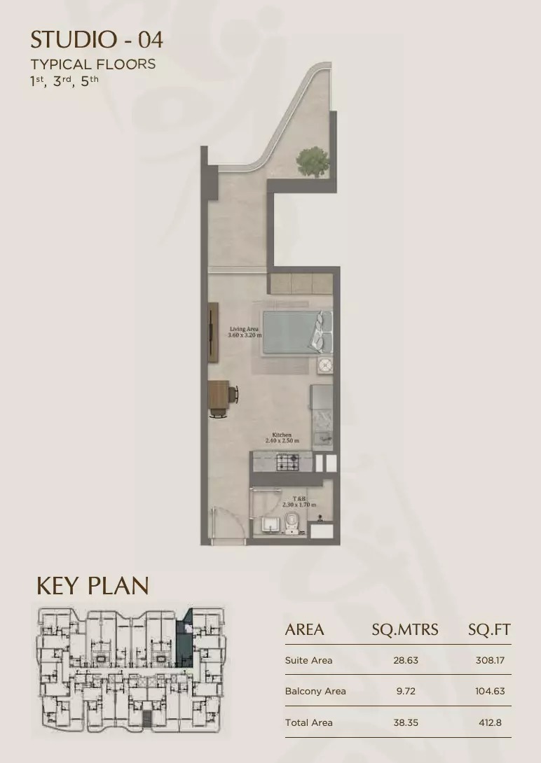 Unit floor plan image