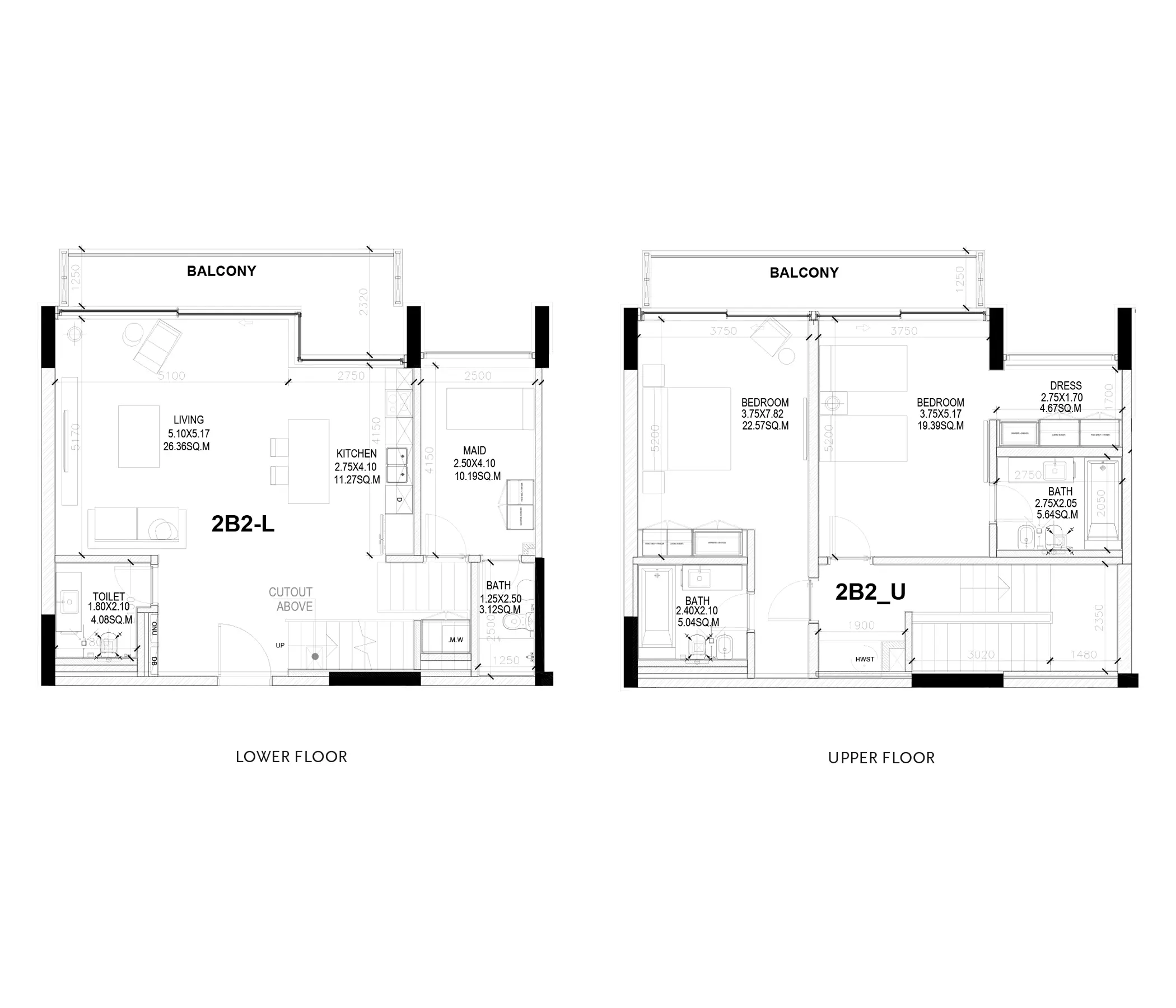 Sealine Residence - Type A Floor Plan