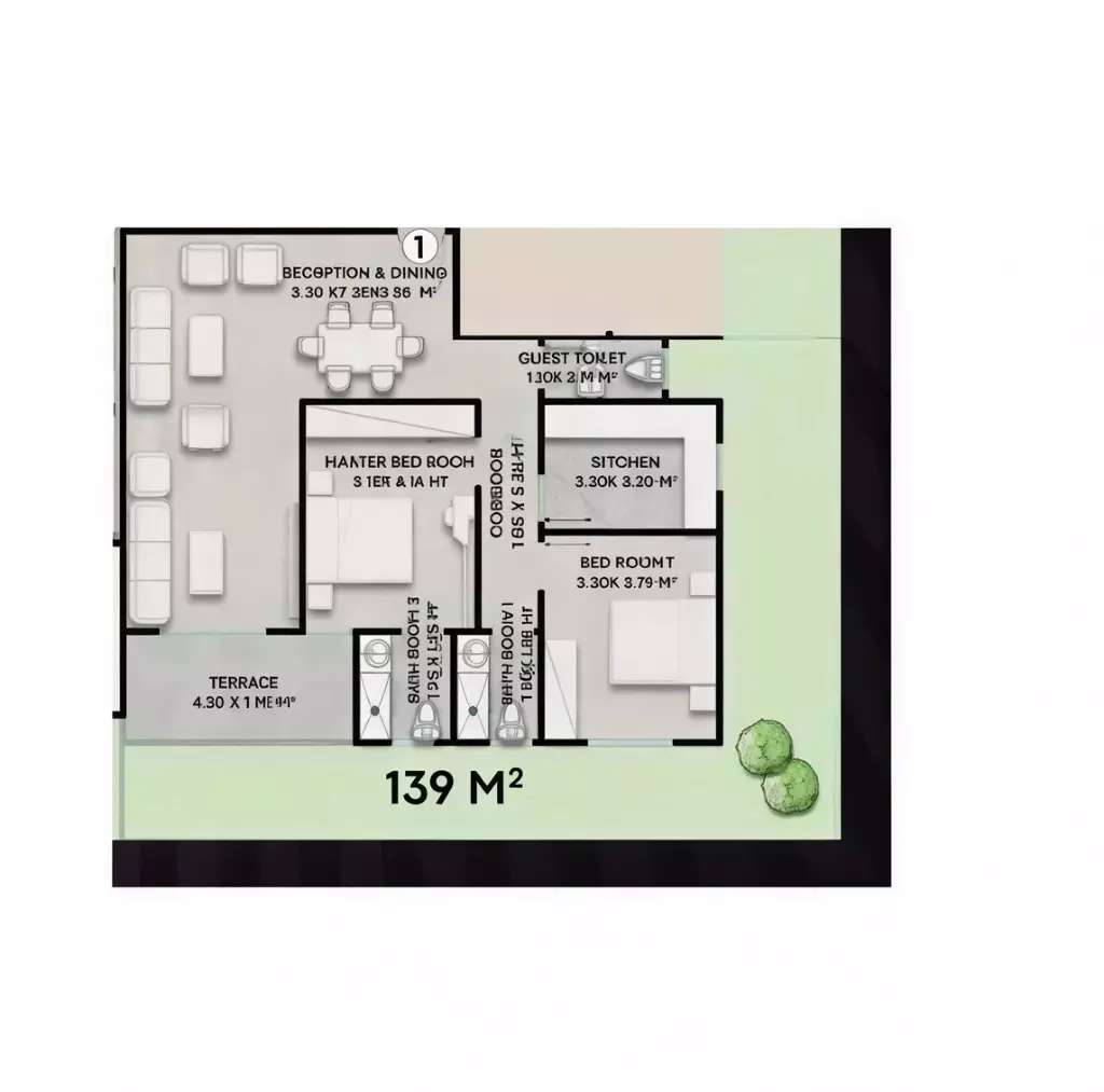 Unit floor plan image