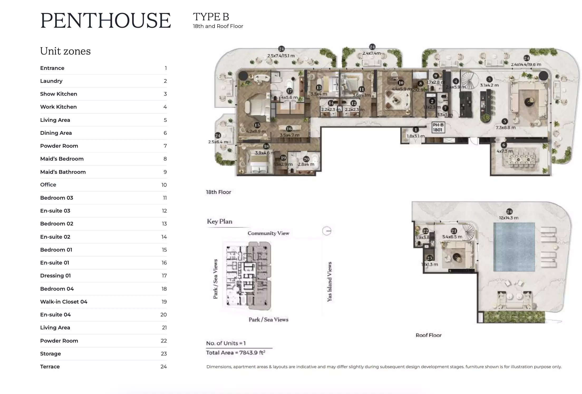 Unit floor plan image