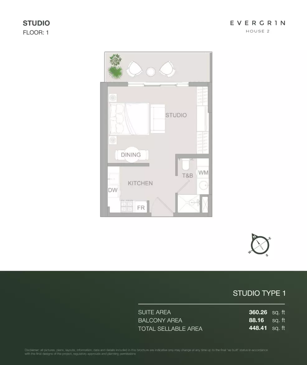 Unit floor plan image