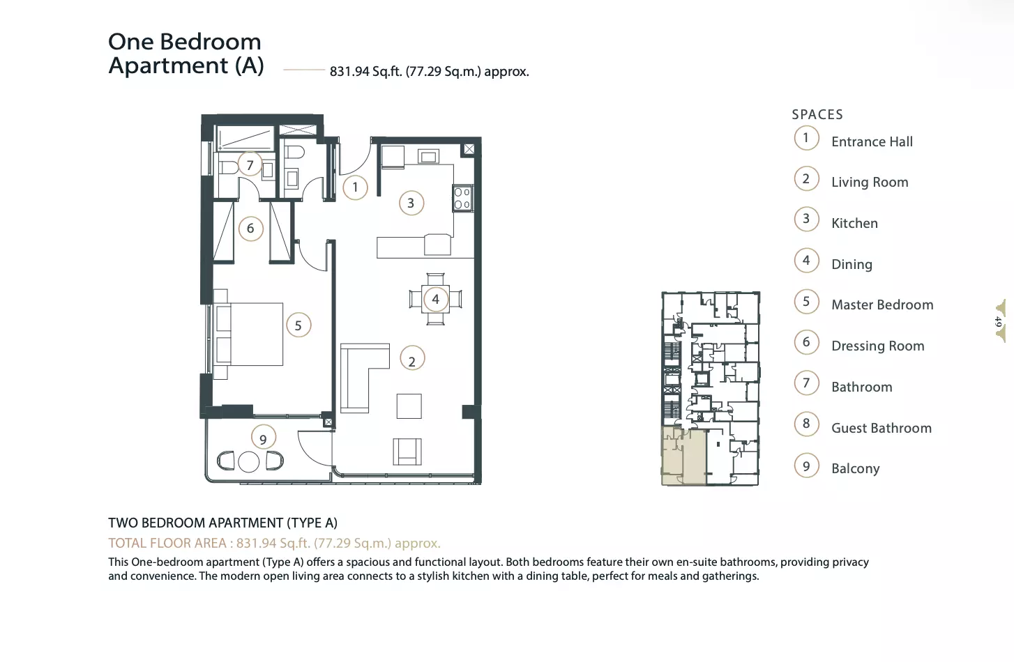 Unit floor plan image