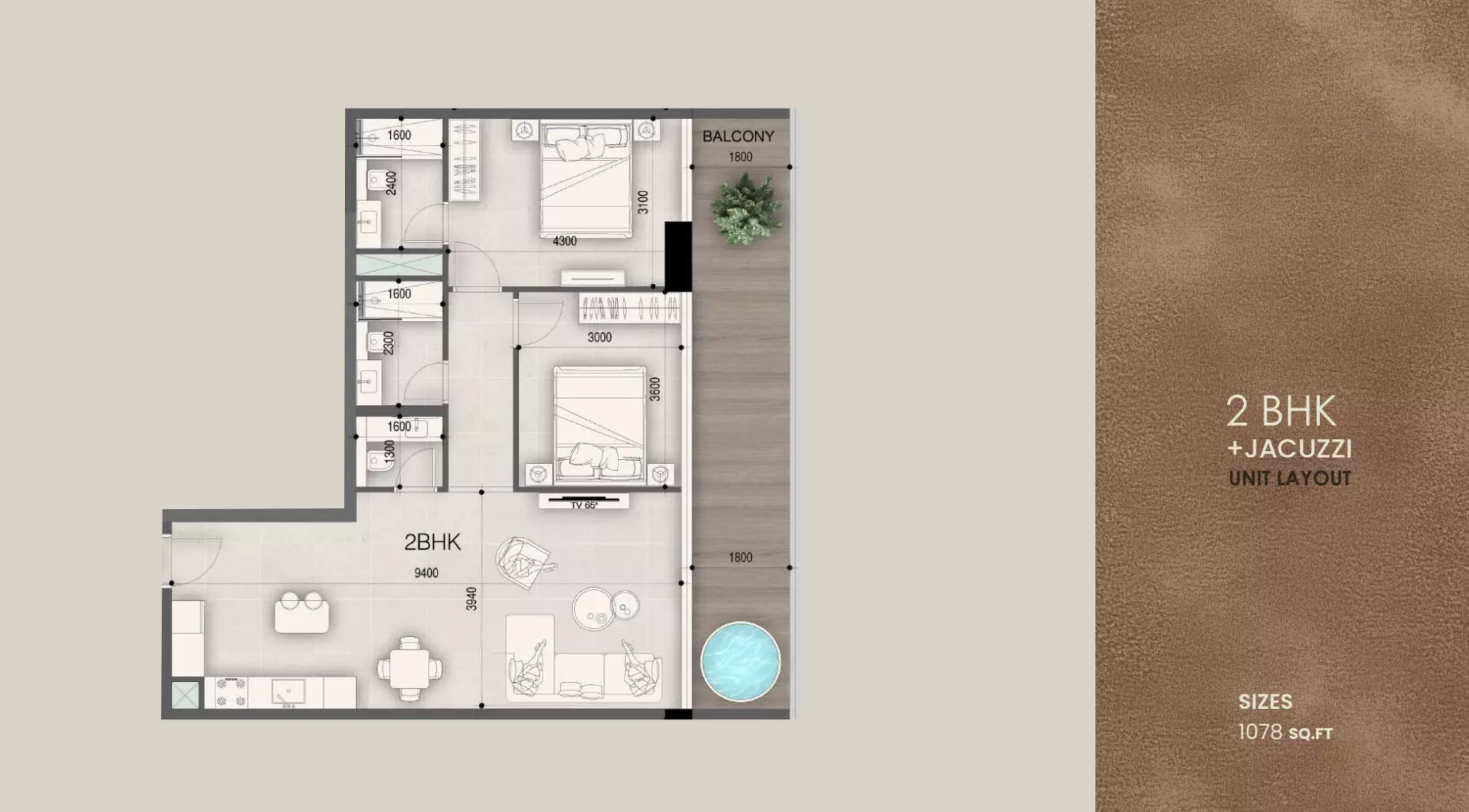 Unit floor plan image