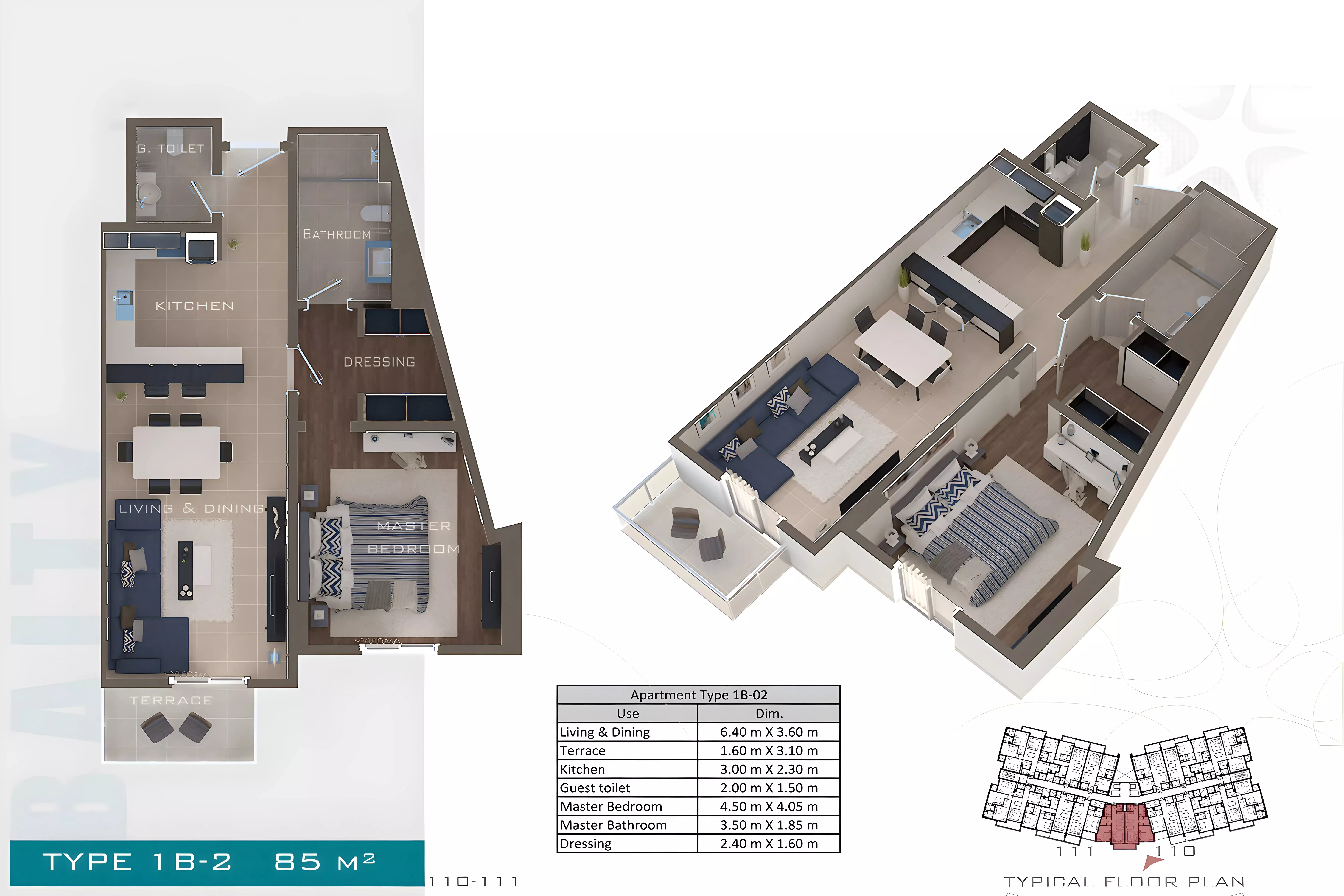 Unit floor plan image