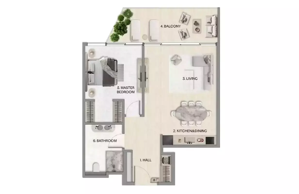 Unit floor plan image