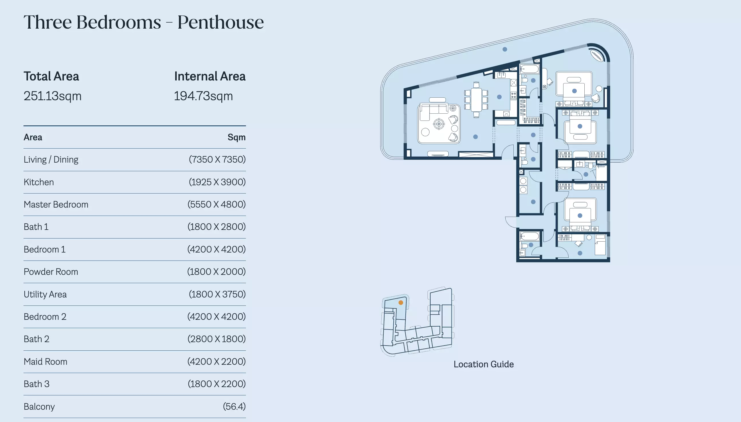 Unit floor plan image