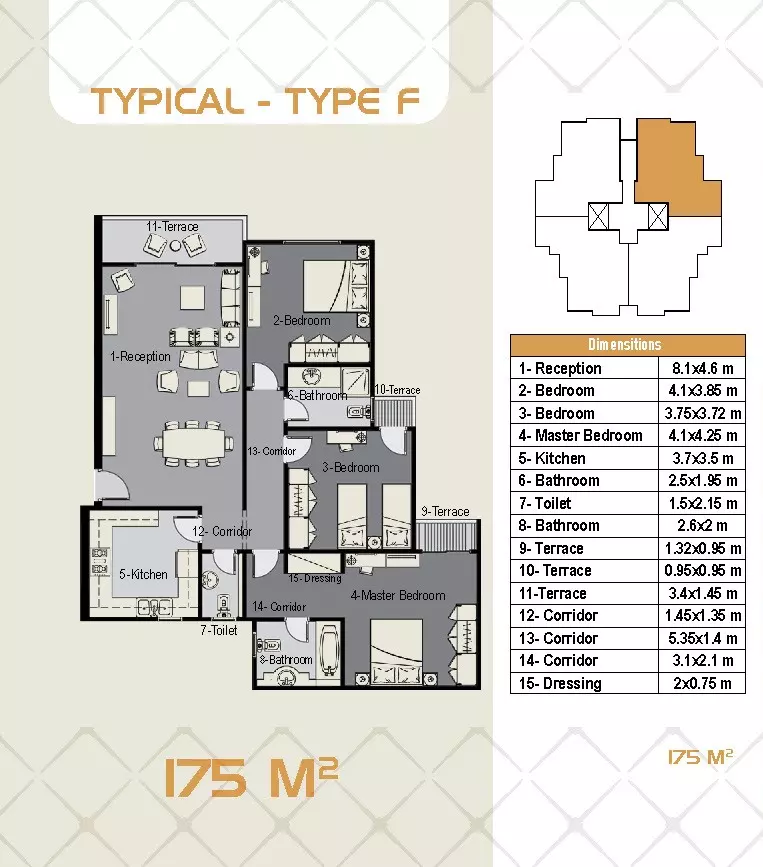 Unit floor plan image