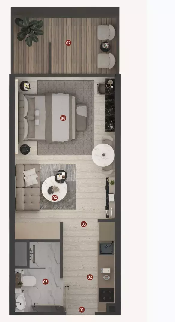 Unit floor plan image