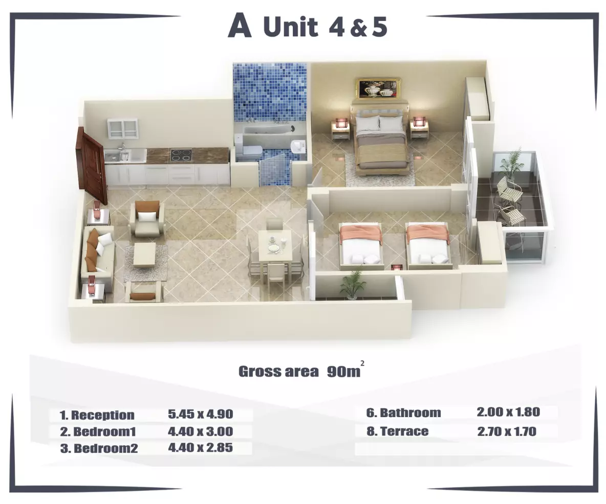 Unit floor plan image