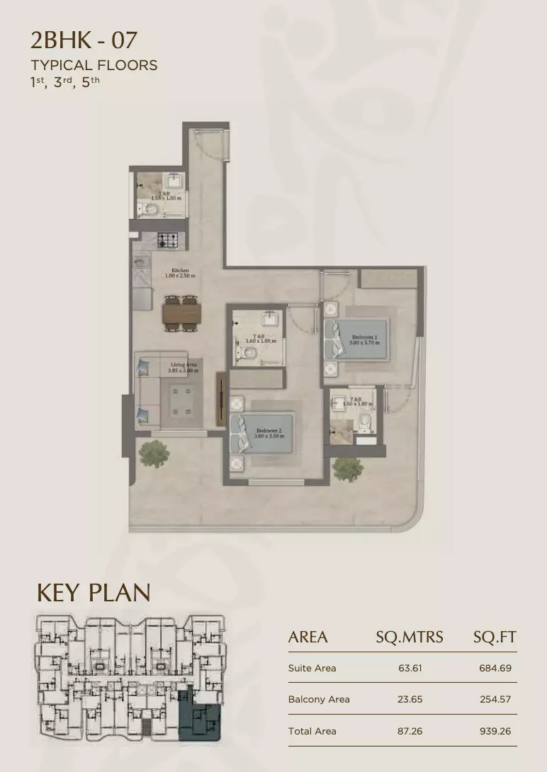 Unit floor plan image