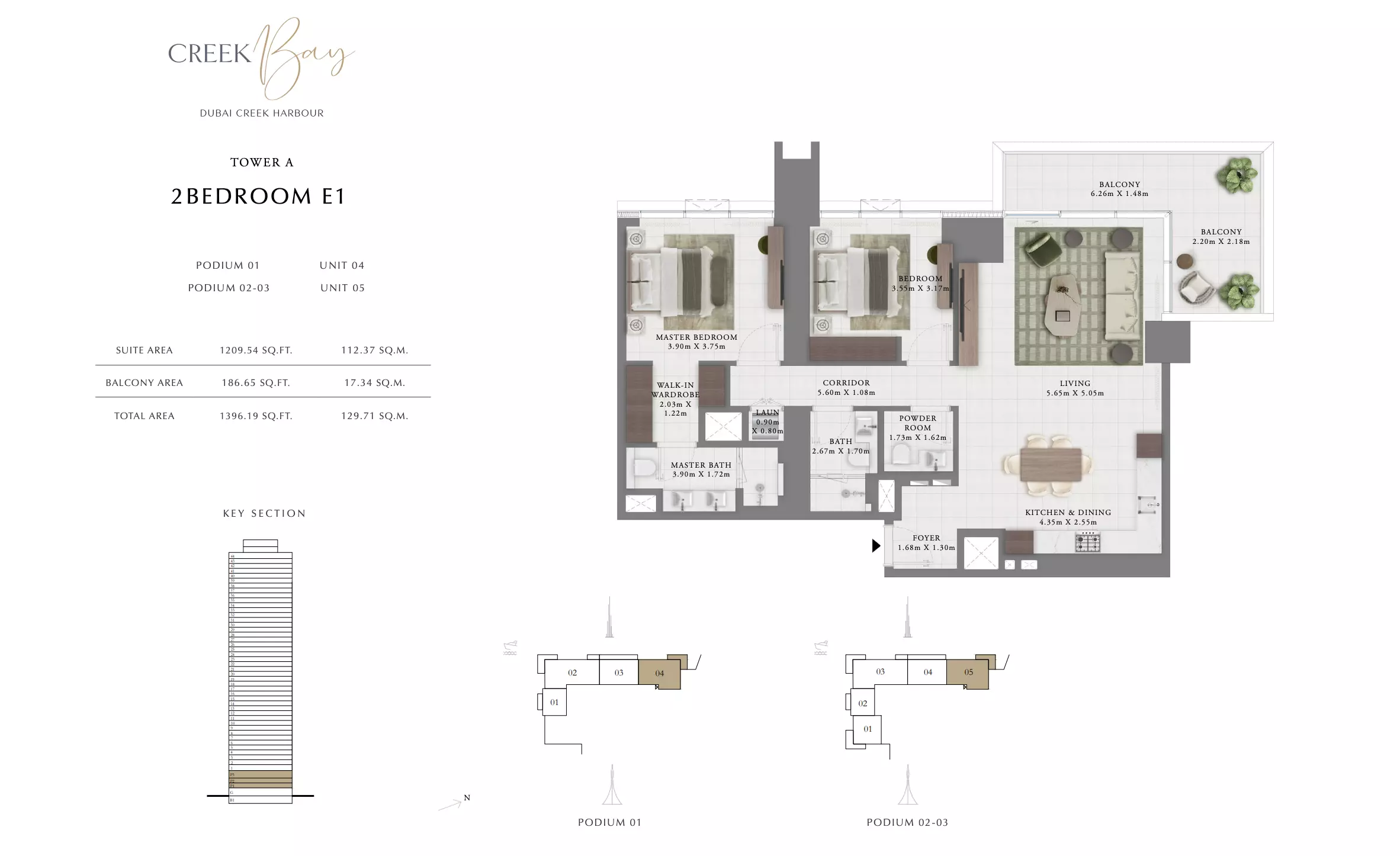 Unit floor plan image