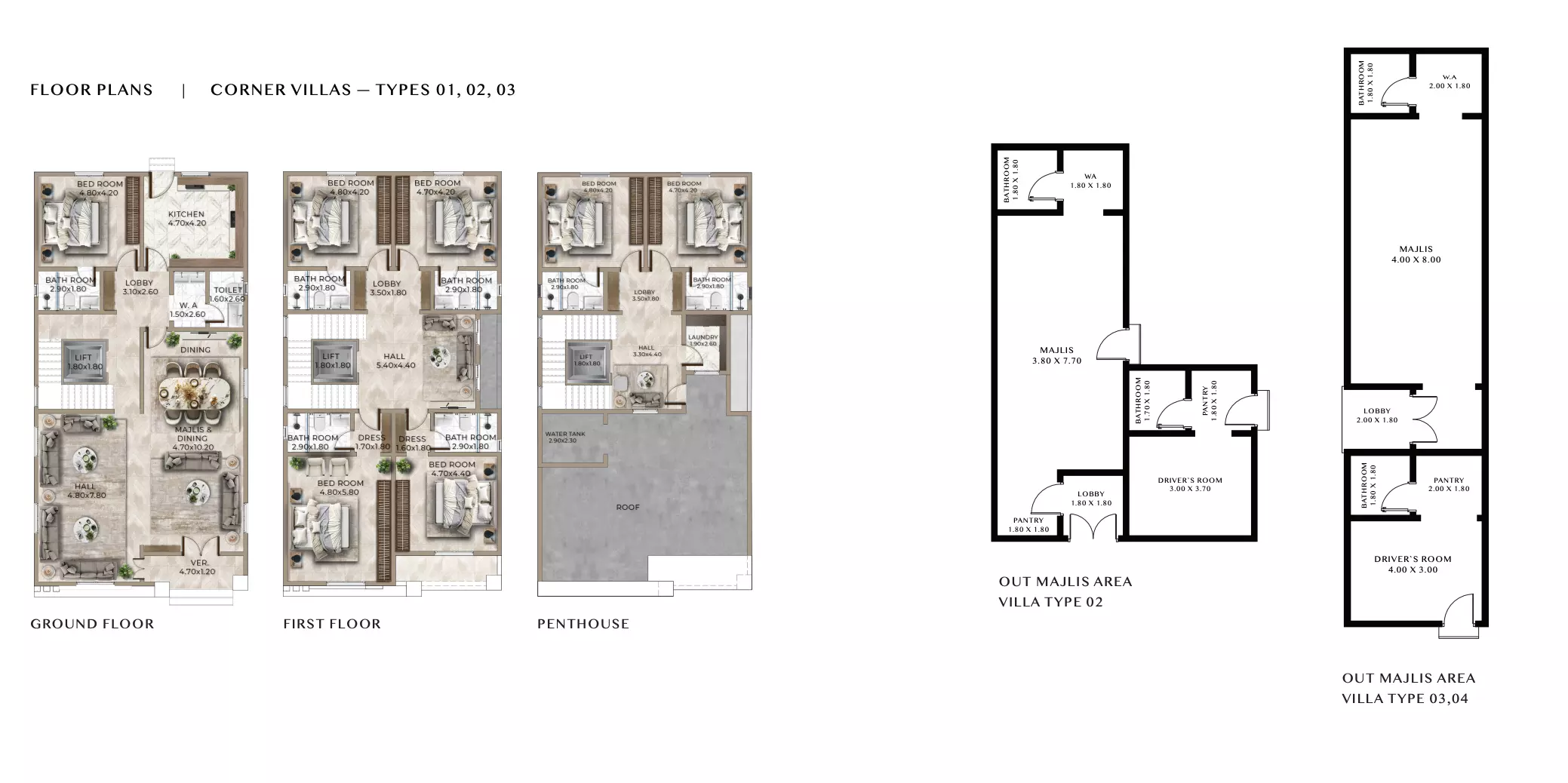 صورة مخطط ارضية الوحدة