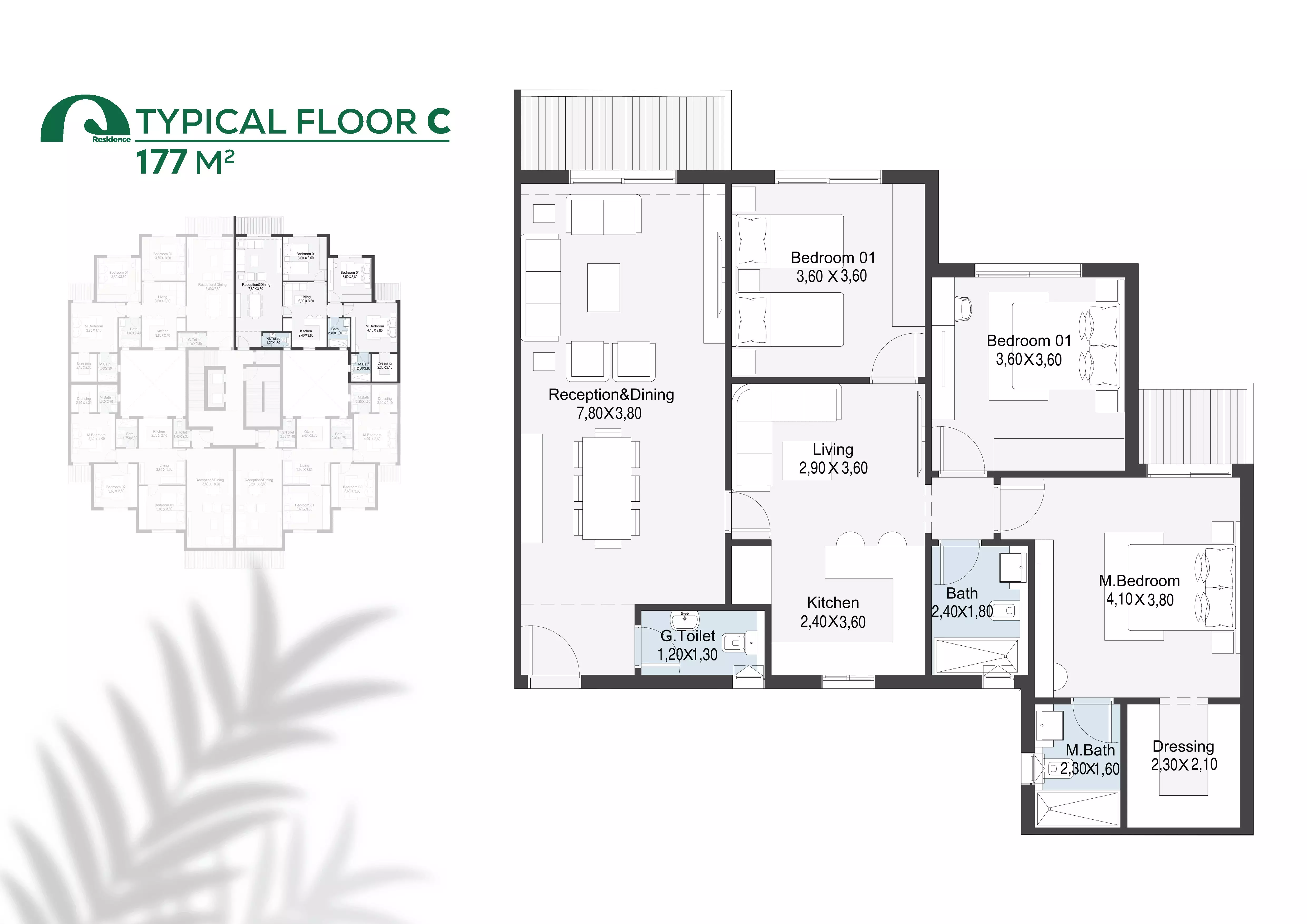 Unit floor plan image
