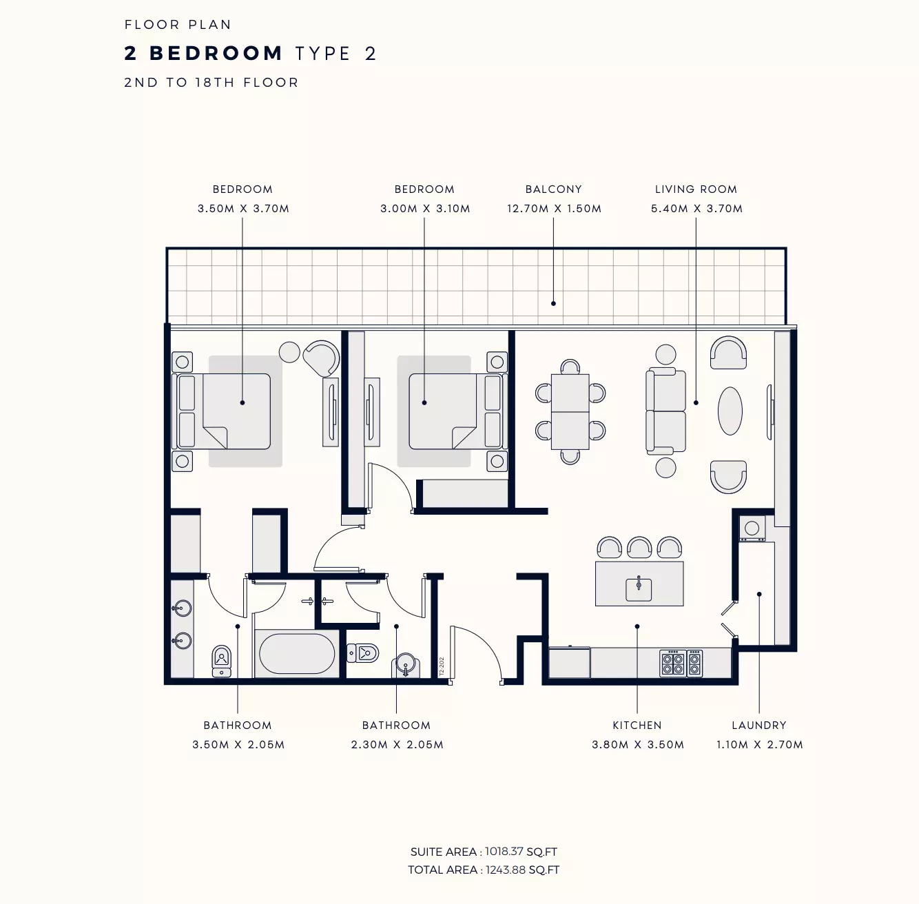 Unit floor plan image