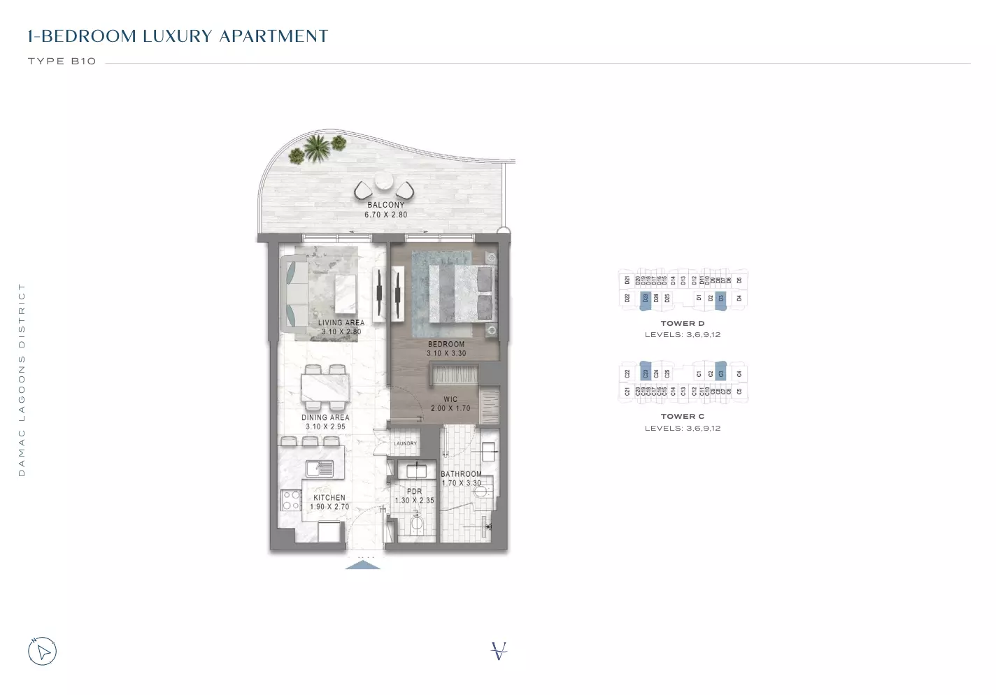 Unit floor plan image