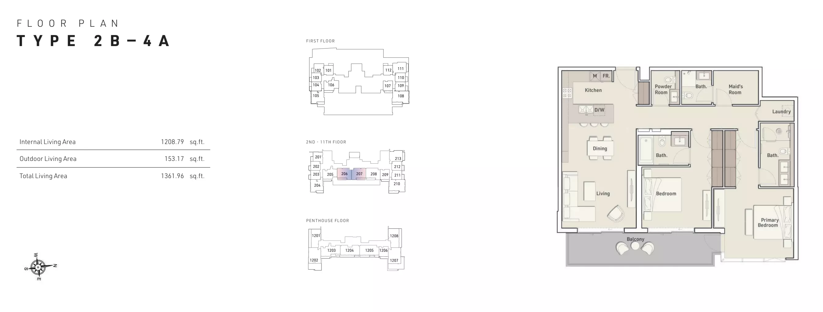 Unit floor plan image