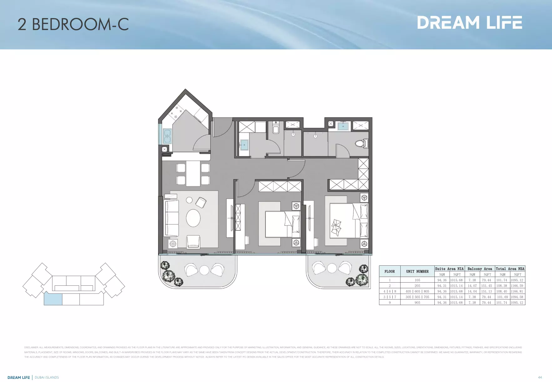Unit floor plan image
