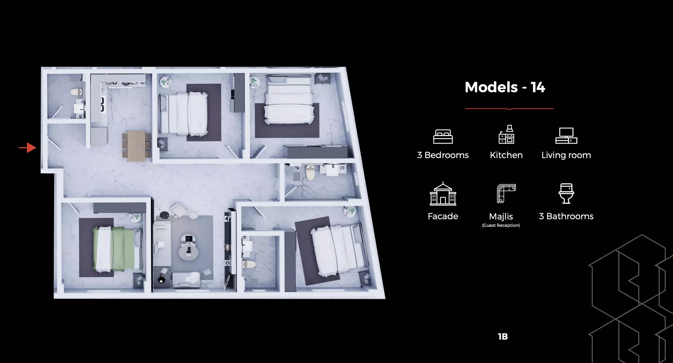 Unit floor plan image