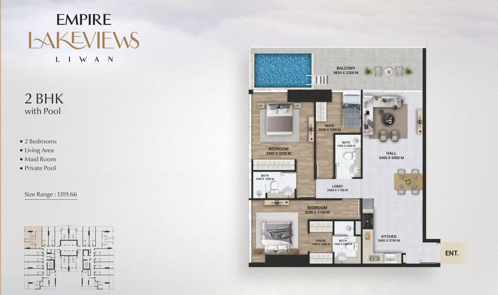Unit floor plan image