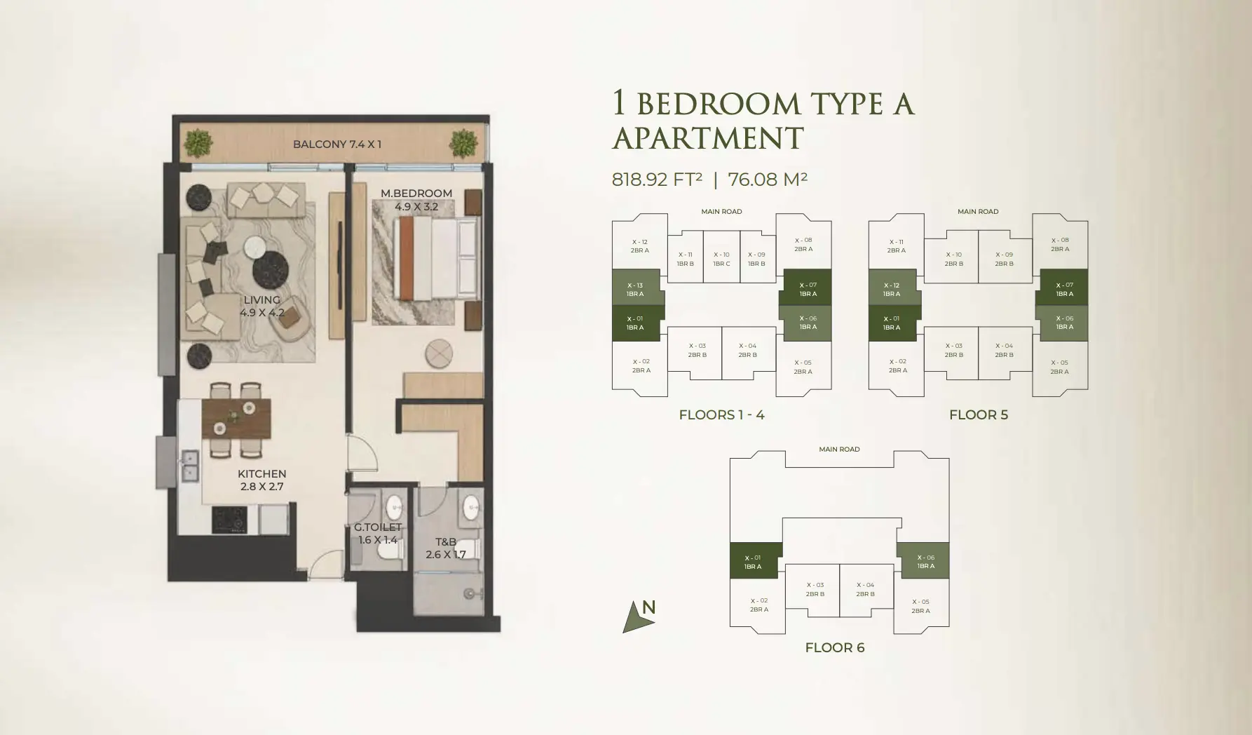 Unit floor plan image