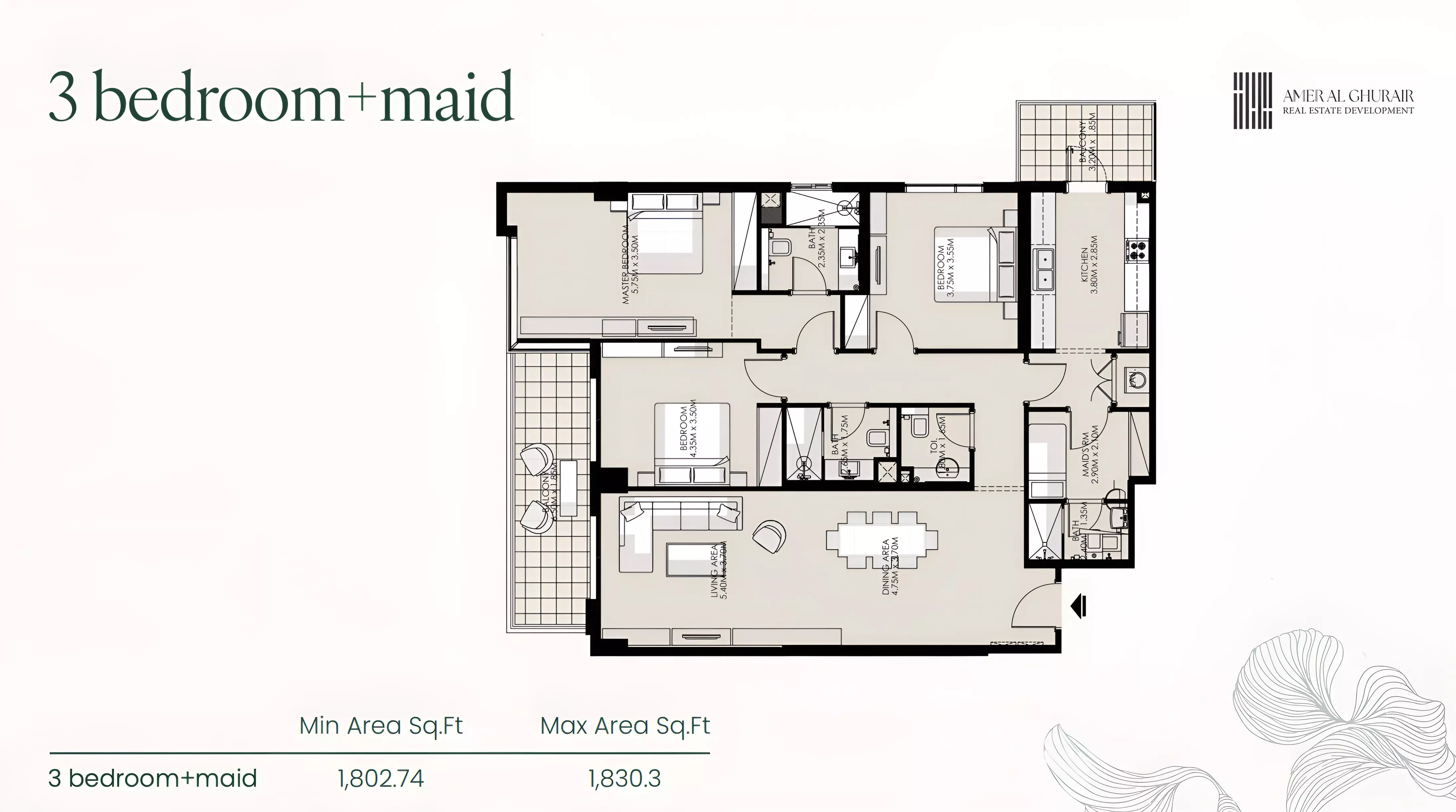صورة مخطط ارضية الوحدة