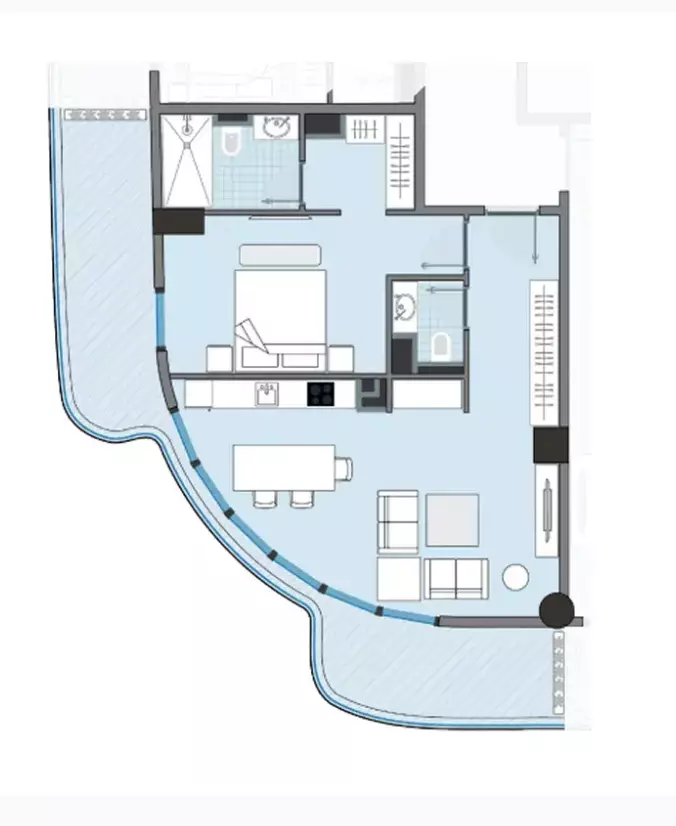 صورة مخطط ارضية الوحدة