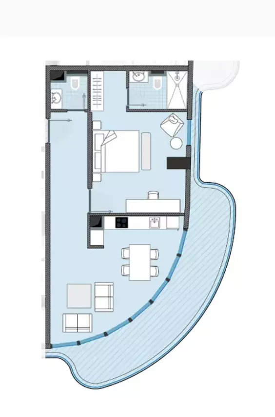 صورة مخطط ارضية الوحدة