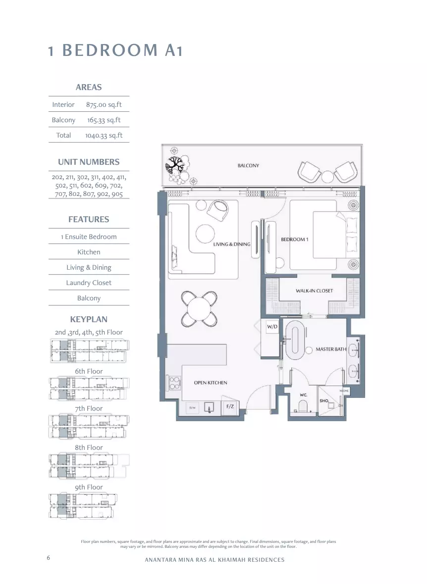Unit floor plan image
