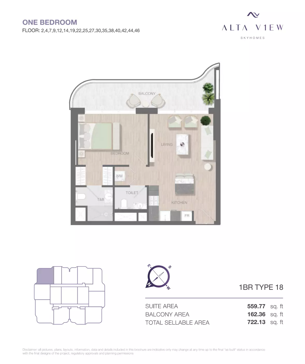 Unit floor plan image