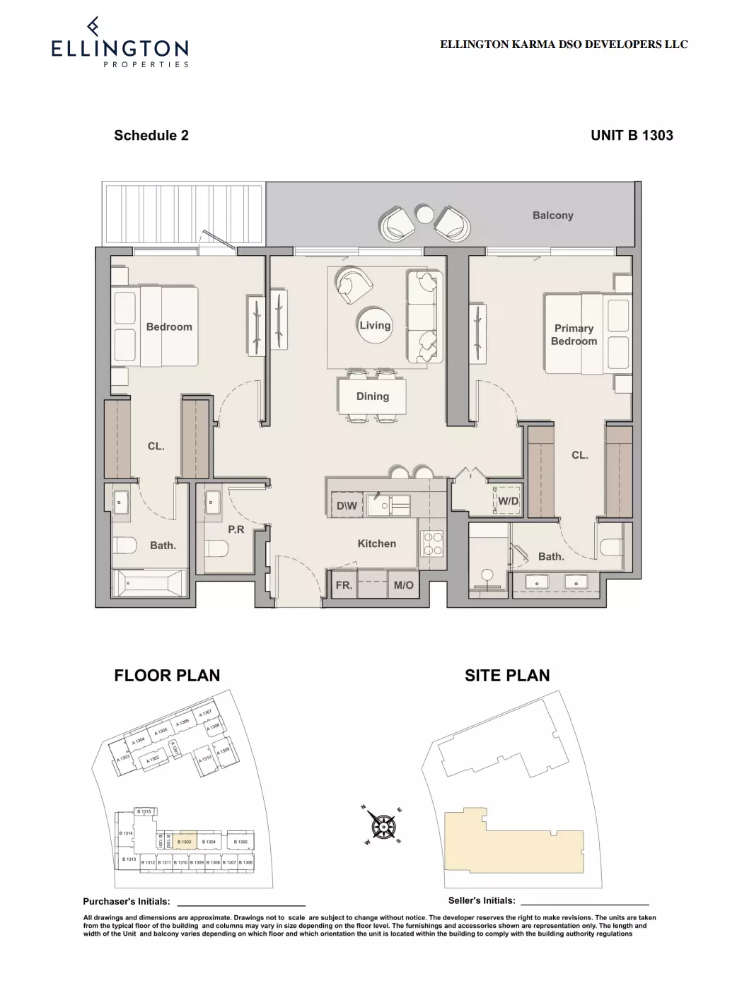 The Hillgate Type B 1303, 2 beds