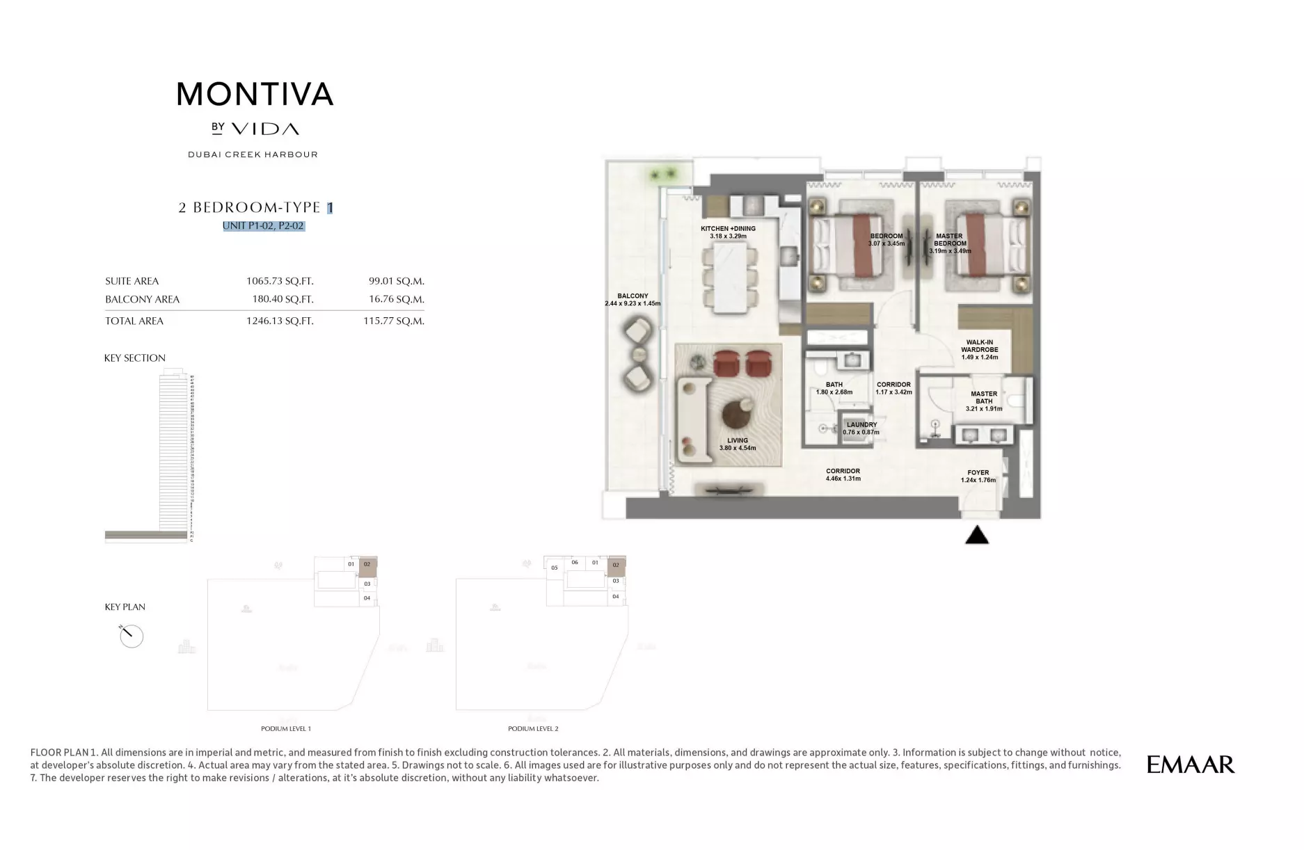 Unit floor plan image