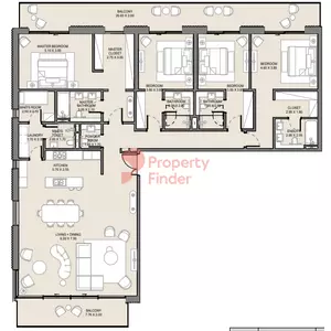 Jomana B2-Type A Level 5, 4 beds