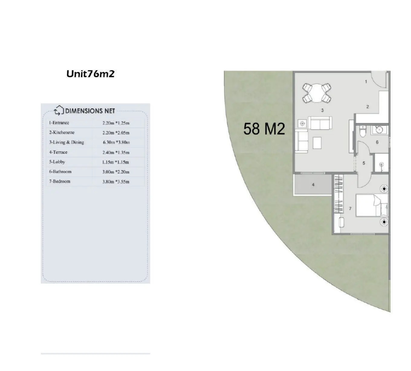Unit floor plan image