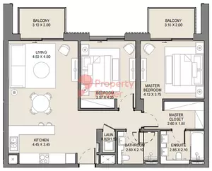 Jomana B4-Type A Level 3-4, 2 beds