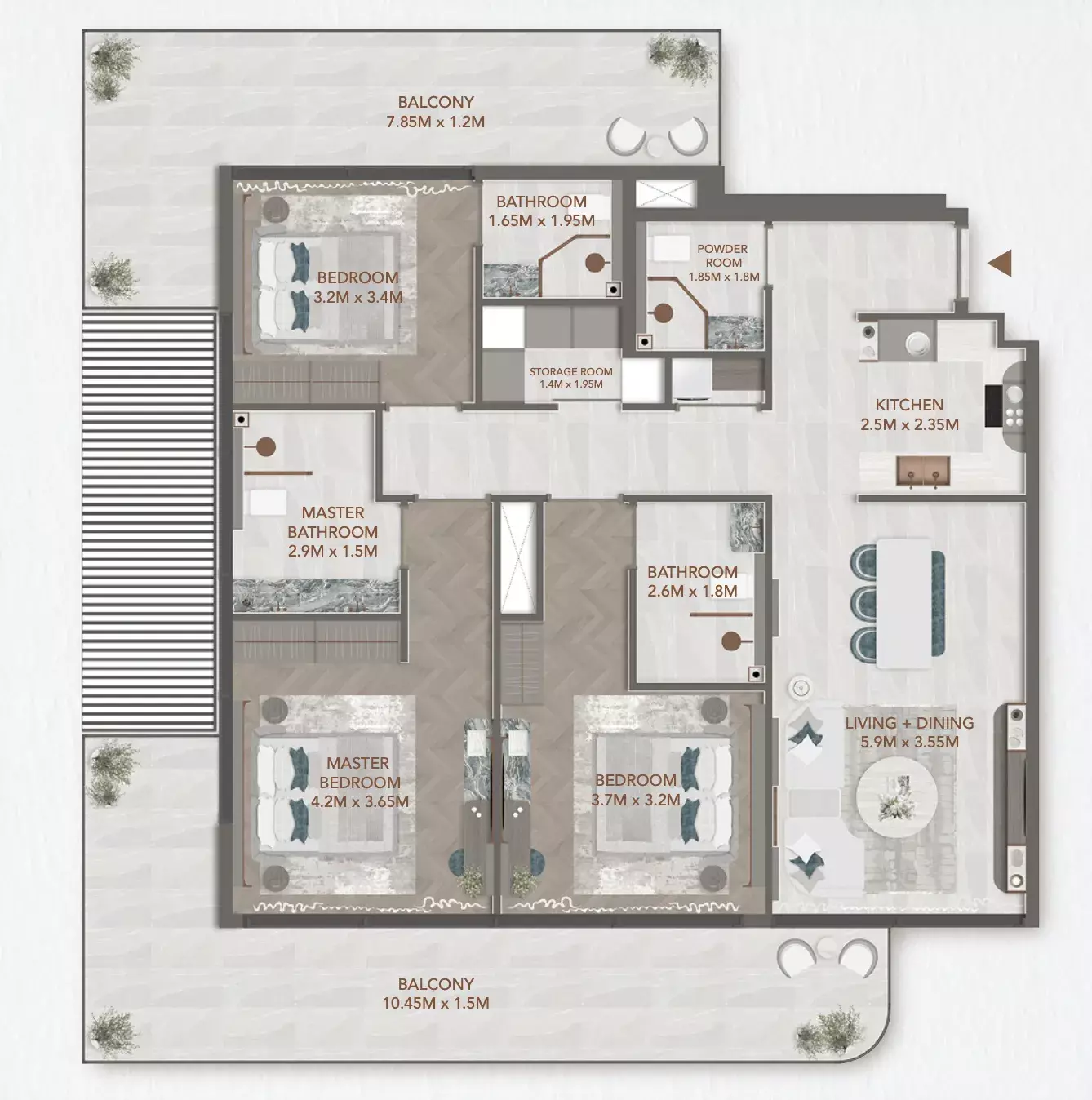 Unit floor plan image
