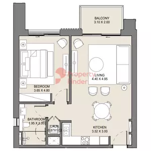 Jomana B3-Type B Level 3-4, 1 bed
