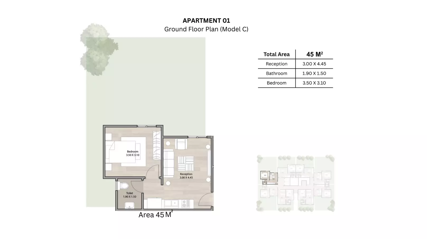 Unit floor plan image