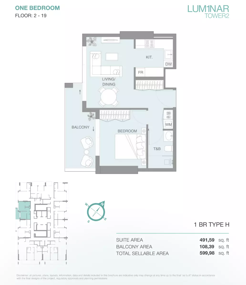 Unit floor plan image