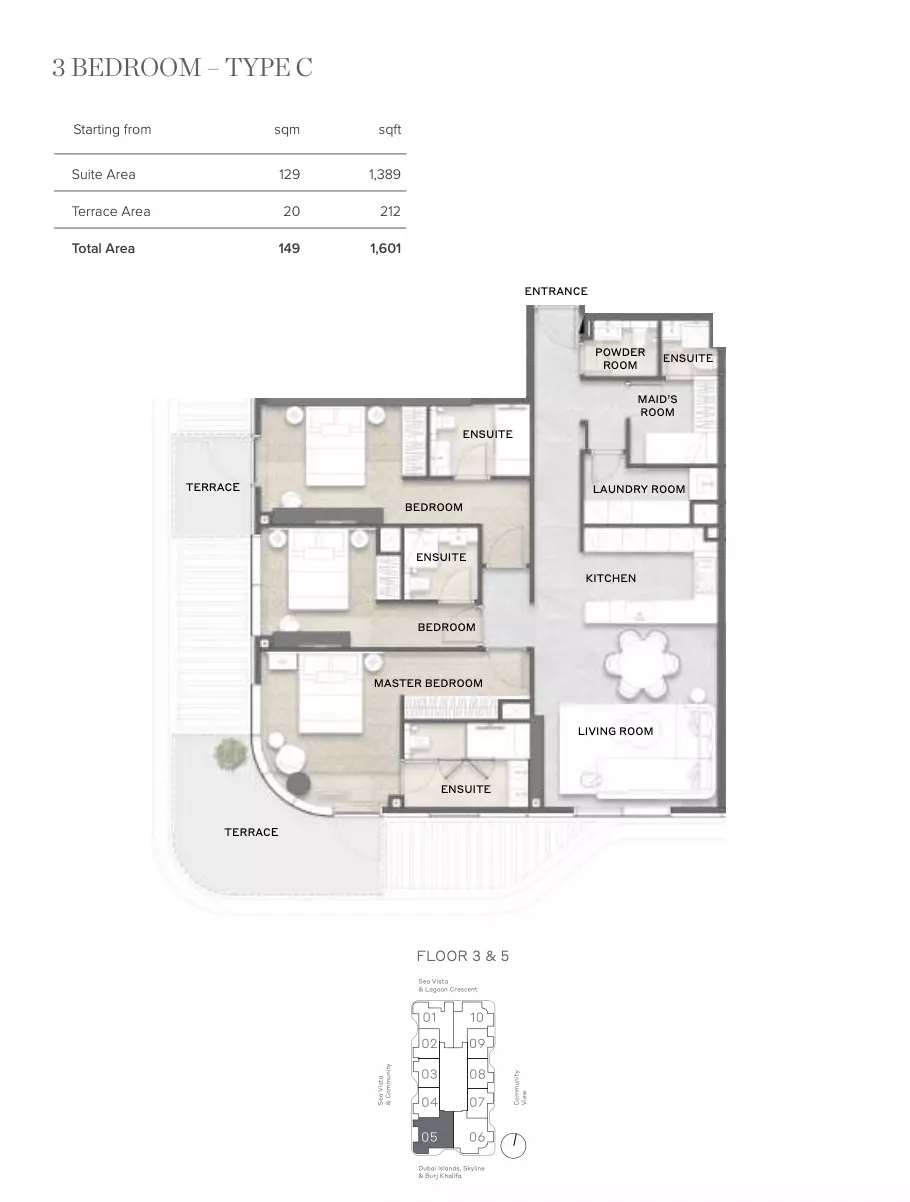 Unit floor plan image