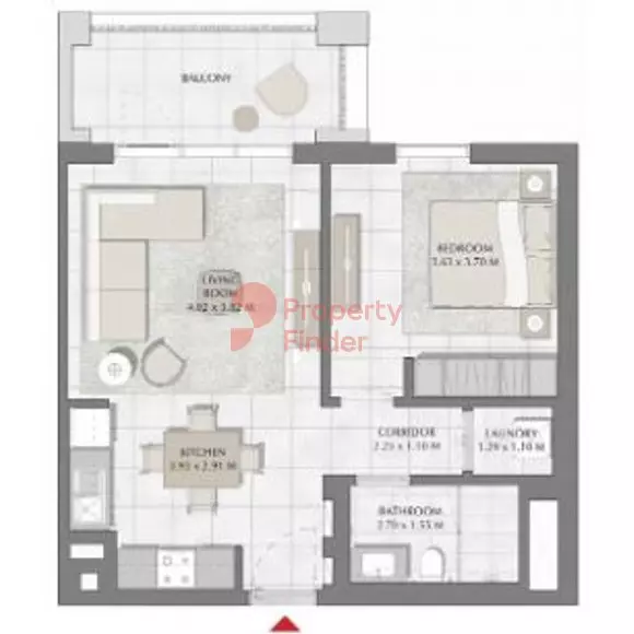 Creek Beach Surf Building 2, Level 2,3,4,5,6, 1 bed