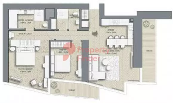 The Address Residences Dubai Opera T2-Unit 10, 2 beds