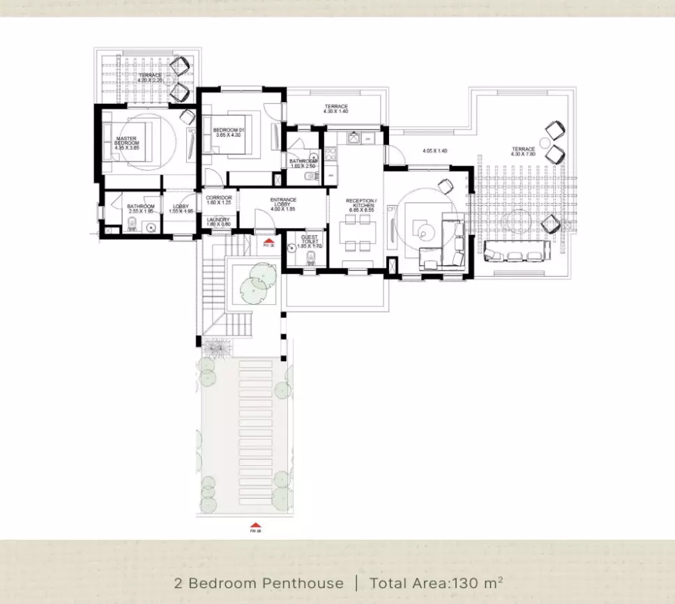 Unit floor plan image